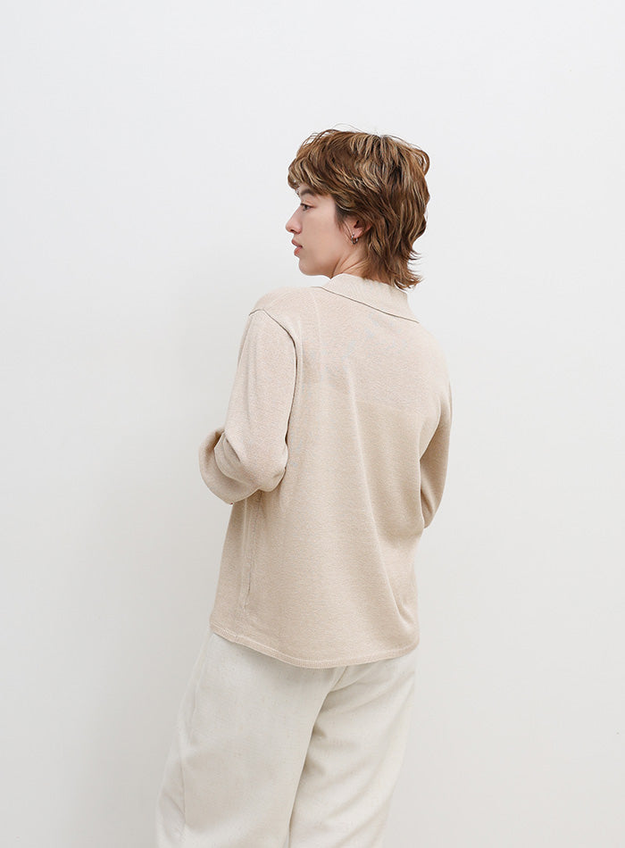 接触冷感】ボタンデザインサマーニットカーディガン – SELECT MOCA