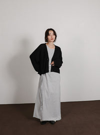 【Et】Dolman Knit Short Cardigan