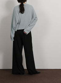 【Et】Dolman Knit Short Cardigan