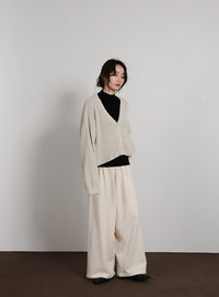 【Et】Dolman Knit Short Cardigan