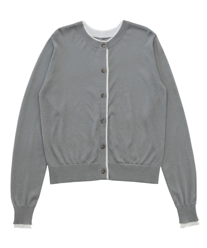 モカ様オーダー品 本革】 モカシューズ 7118 （ライトグレー） -モードカオリ MODE KAORI