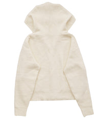 フーディーニットカーディガン