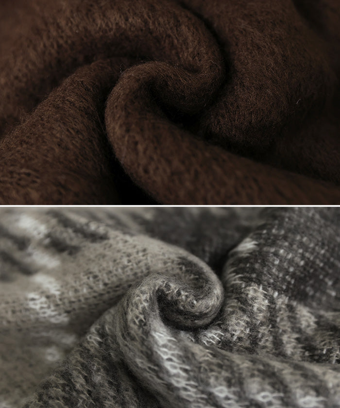 アソートオーバーサイズニットカーディガン