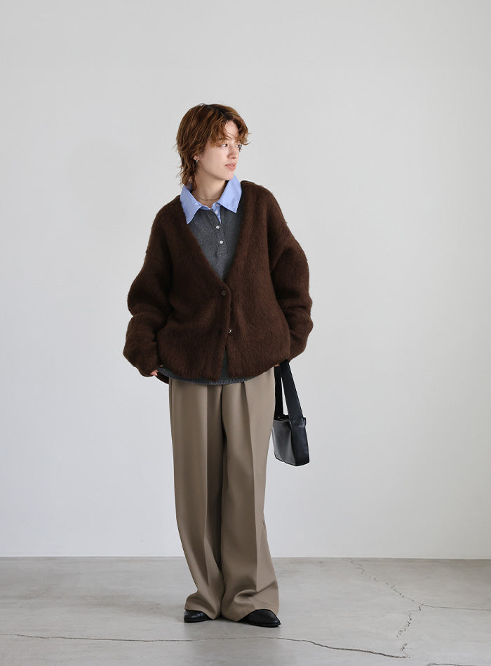 アソートオーバーサイズニットカーディガン