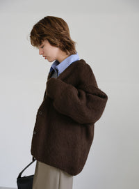 アソートオーバーサイズニットカーディガン