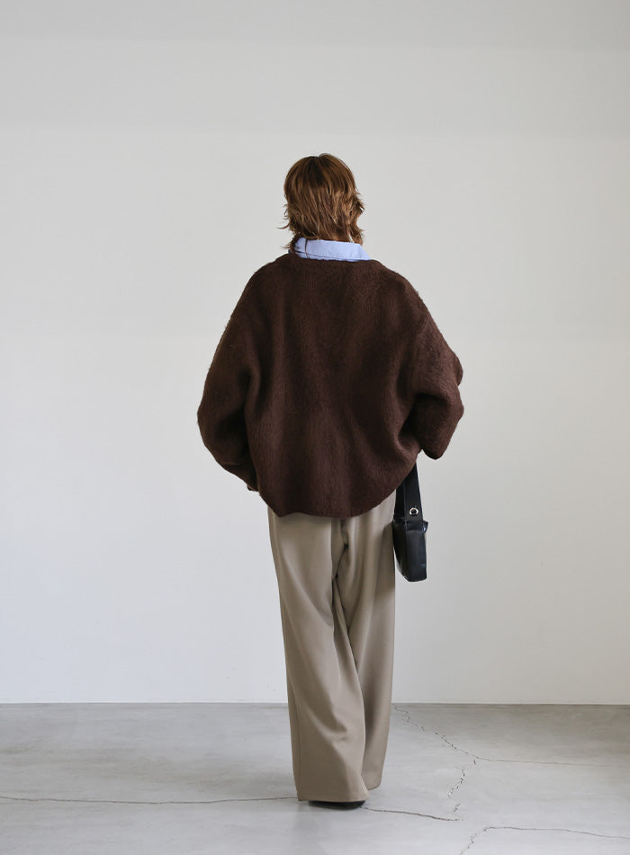 アソートオーバーサイズニットカーディガン