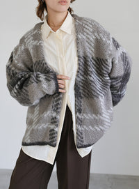 アソートオーバーサイズニットカーディガン