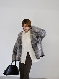 アソートオーバーサイズニットカーディガン