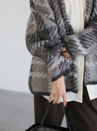 アソートオーバーサイズニットカーディガン