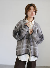 アソートオーバーサイズニットカーディガン