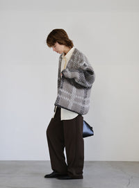 アソートオーバーサイズニットカーディガン