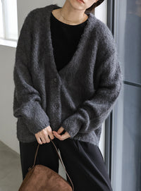 アソートオーバーサイズニットカーディガン