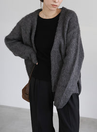 アソートオーバーサイズニットカーディガン