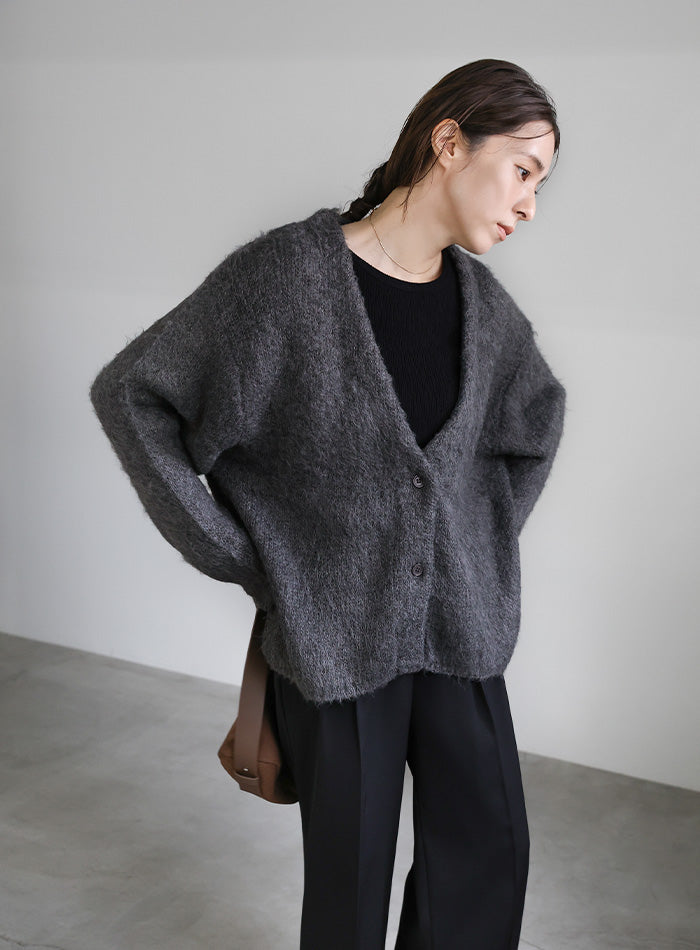 アソートオーバーサイズニットカーディガン