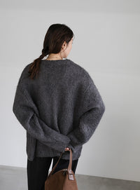 アソートオーバーサイズニットカーディガン