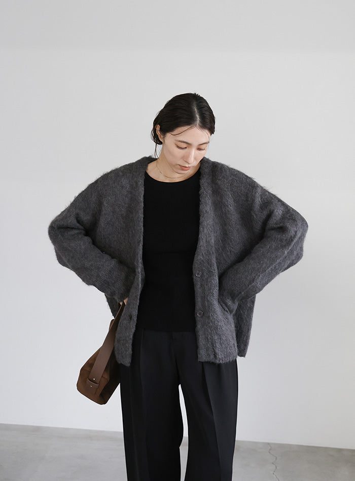 アソートオーバーサイズニットカーディガン