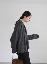 アソートオーバーサイズニットカーディガン