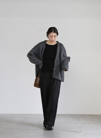 アソートオーバーサイズニットカーディガン