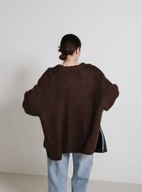 アソートオーバーサイズニットカーディガン