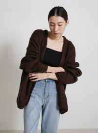 アソートオーバーサイズニットカーディガン