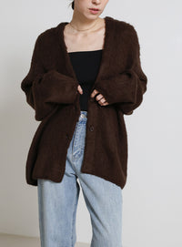 アソートオーバーサイズニットカーディガン