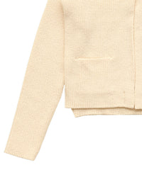 ポロカーディガンニットセット