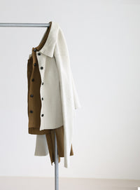 スポンディッシュポロニットカーディガン