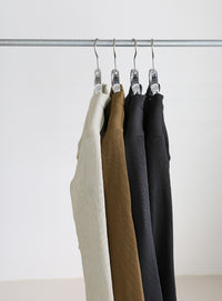 スポンディッシュポロニットカーディガン