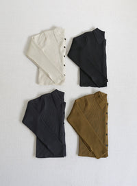 スポンディッシュポロニットカーディガン