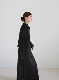 スポンディッシュポロニットカーディガン