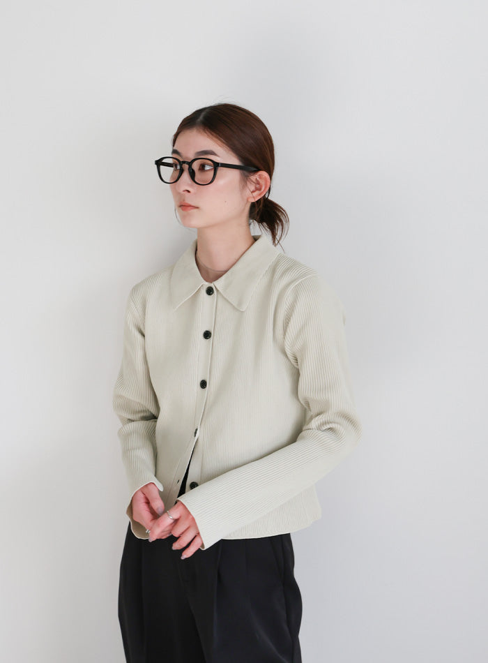 スポンディッシュポロニットカーディガン – SELECT MOCA