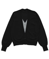 【Et】Layered Knit Cardigan