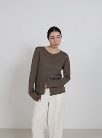 【UV CUT】クールタッチシアーカーディガン