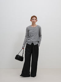 レイヤードライクシアーカーディガン