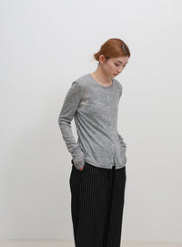 レイヤードライクシアーカーディガン