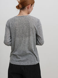 レイヤードライクシアーカーディガン