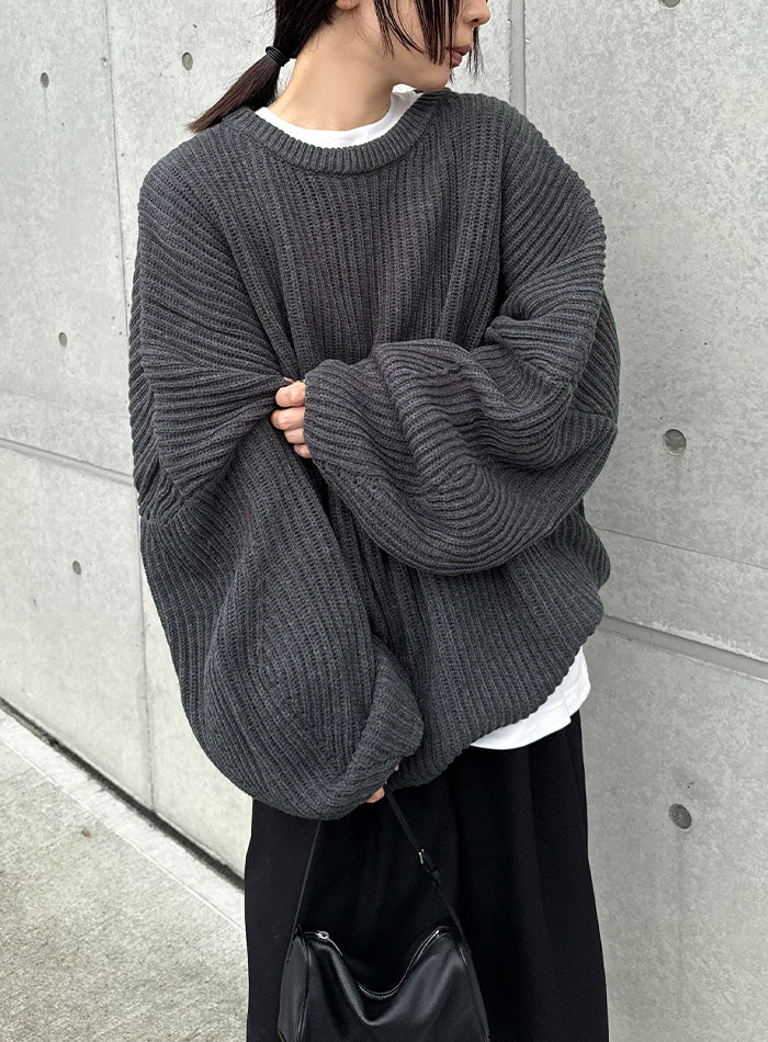 【サイズ展開あり】ルーズボリュームオーバーニット【by SON】