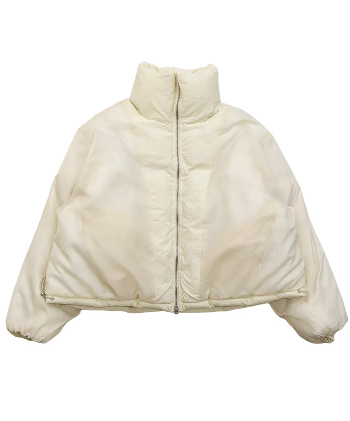 ダブルジップファイバーショートダウン