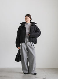 ダブルジップファイバーショートダウン