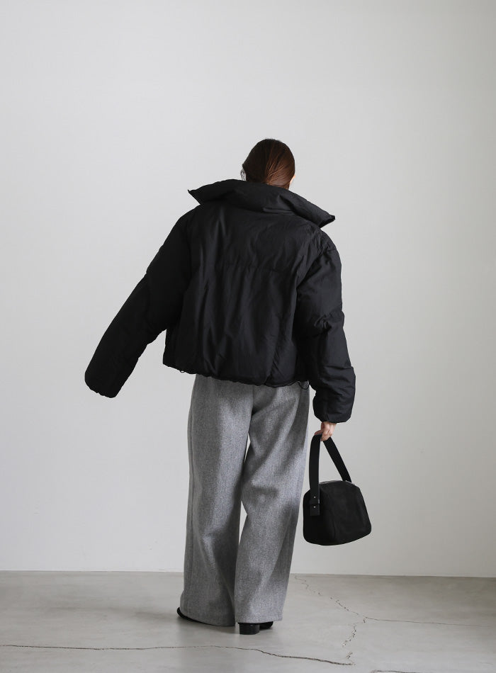 ダブルジップファイバーショートダウン