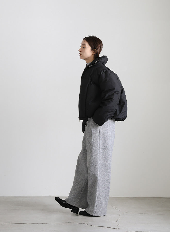 ダブルジップファイバーショートダウン