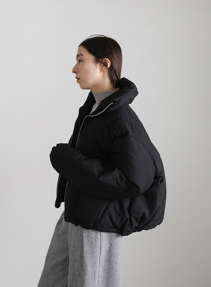 ダブルジップファイバーショートダウン