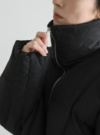 ダブルジップファイバーショートダウン