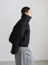 ダブルジップファイバーショートダウン