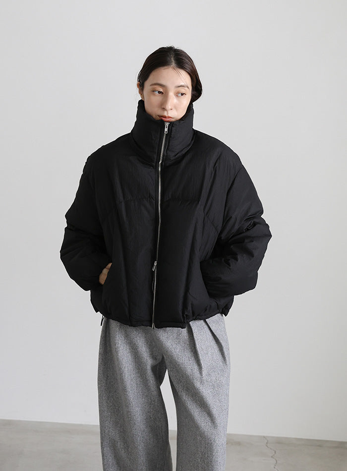 ダブルジップファイバーショートダウン