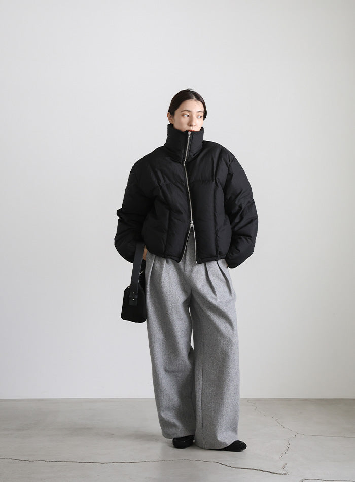 ダブルジップファイバーショートダウン – SELECT MOCA