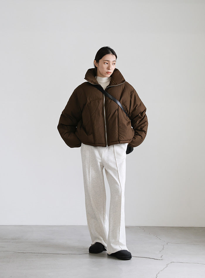 ダブルジップファイバーショートダウン