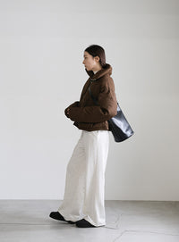 ダブルジップファイバーショートダウン