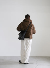 ダブルジップファイバーショートダウン