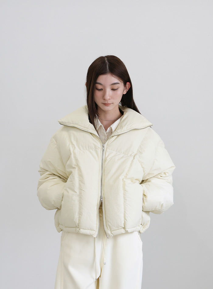 ダブルジップファイバーショートダウン – SELECT MOCA